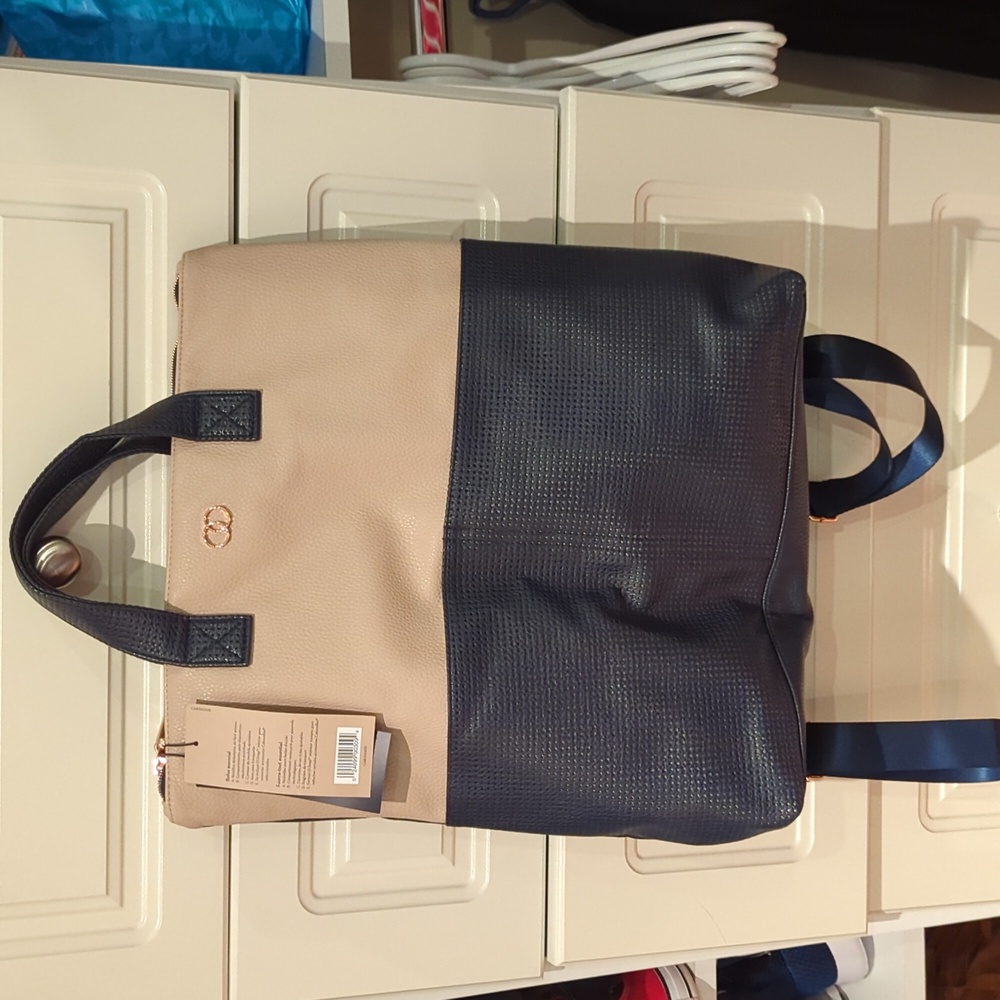 Tote laptop backpack purse
